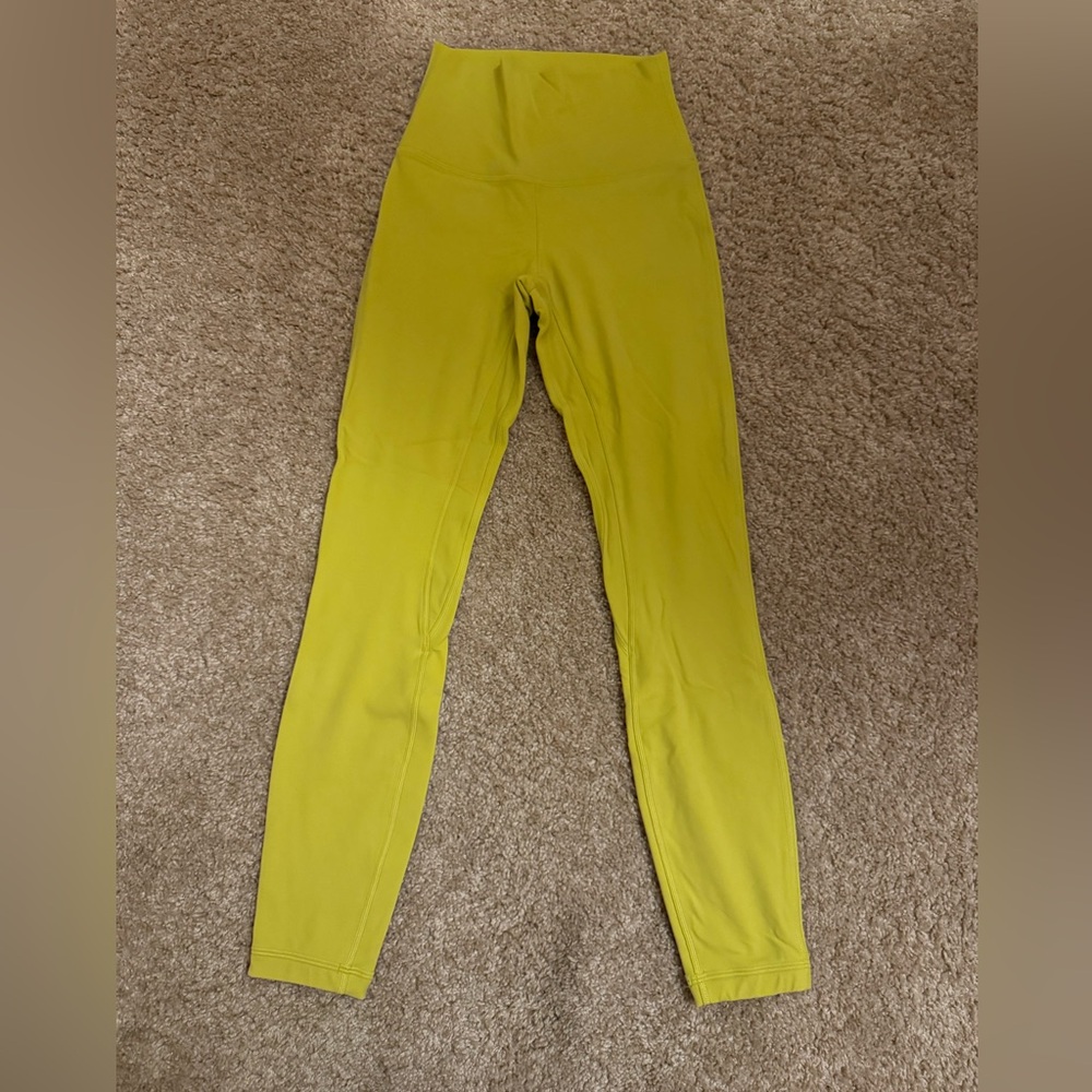 Lululemon align leggings (double lined) size 2 28”